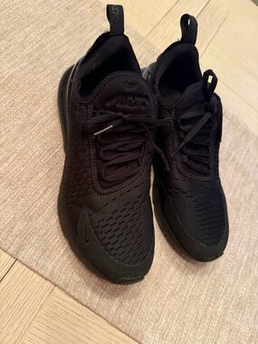 Nike Air Max 270 All-Black Athletic Shoes